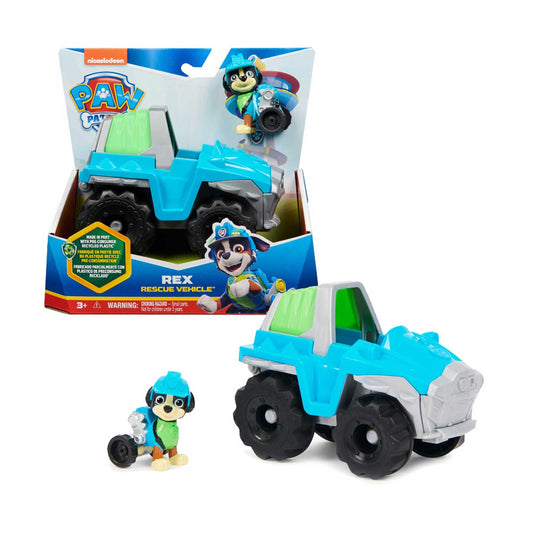 Spin Master - Paw Patrol Veicolo Base Rex Spring 2025