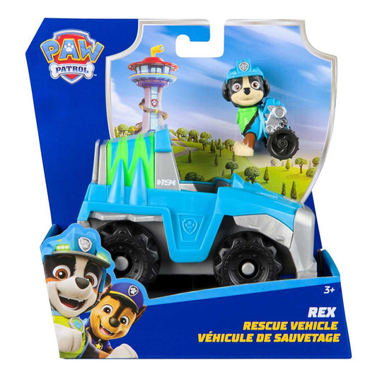 Spin Master - Paw Patrol Veicolo Base Rex Spring 2025