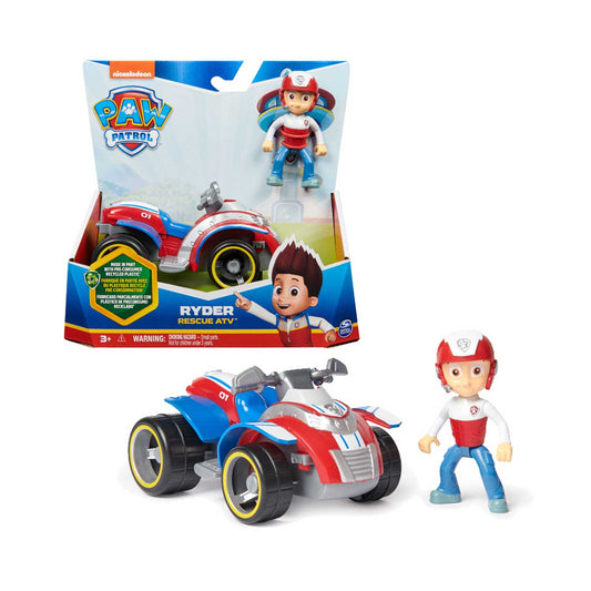 Spin Master - Paw Patrol Veicolo Base Ryder Spring 2025