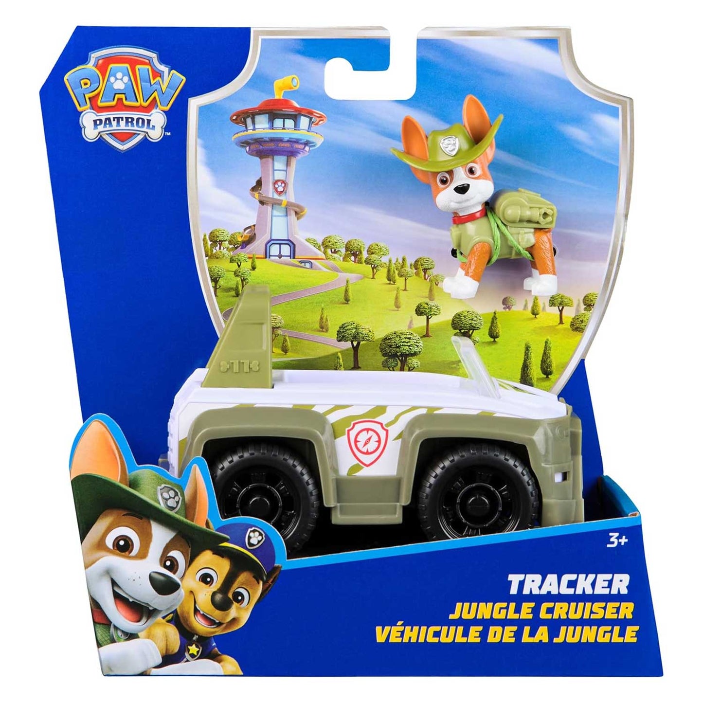 Spin Master - Paw Patrol Veicolo Base Tracker Spring 2025