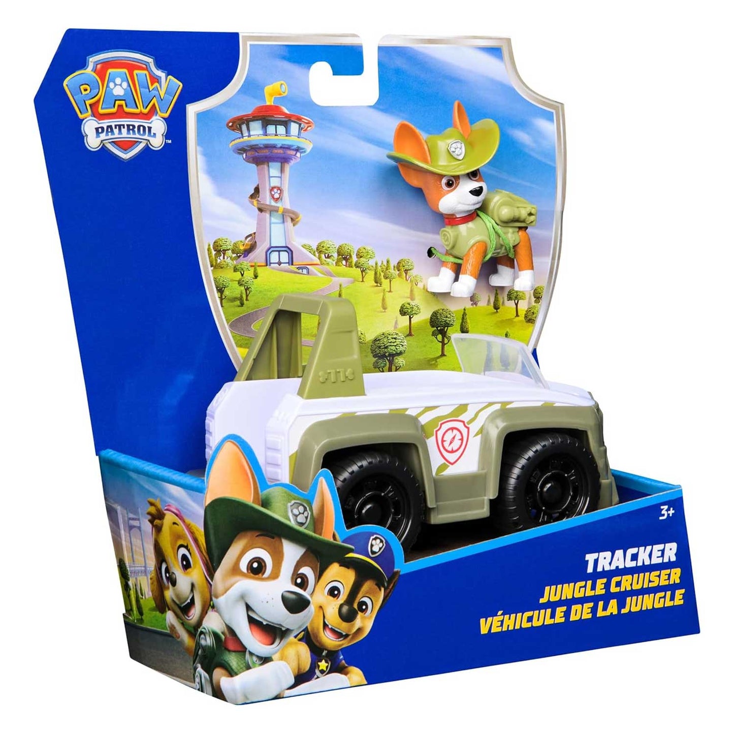 Spin Master - Paw Patrol Veicolo Base Tracker Spring 2025