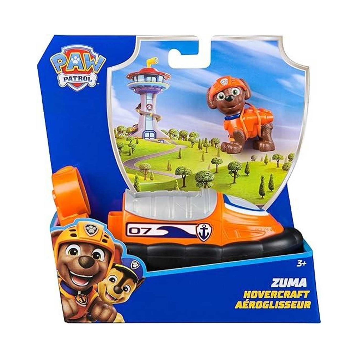 Spin Master - Paw Patrol Veicolo Base Zuma Spring 2025