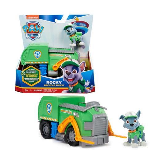 Spin Master - Paw Patrol Veicolo Base Rocky Spring 2025