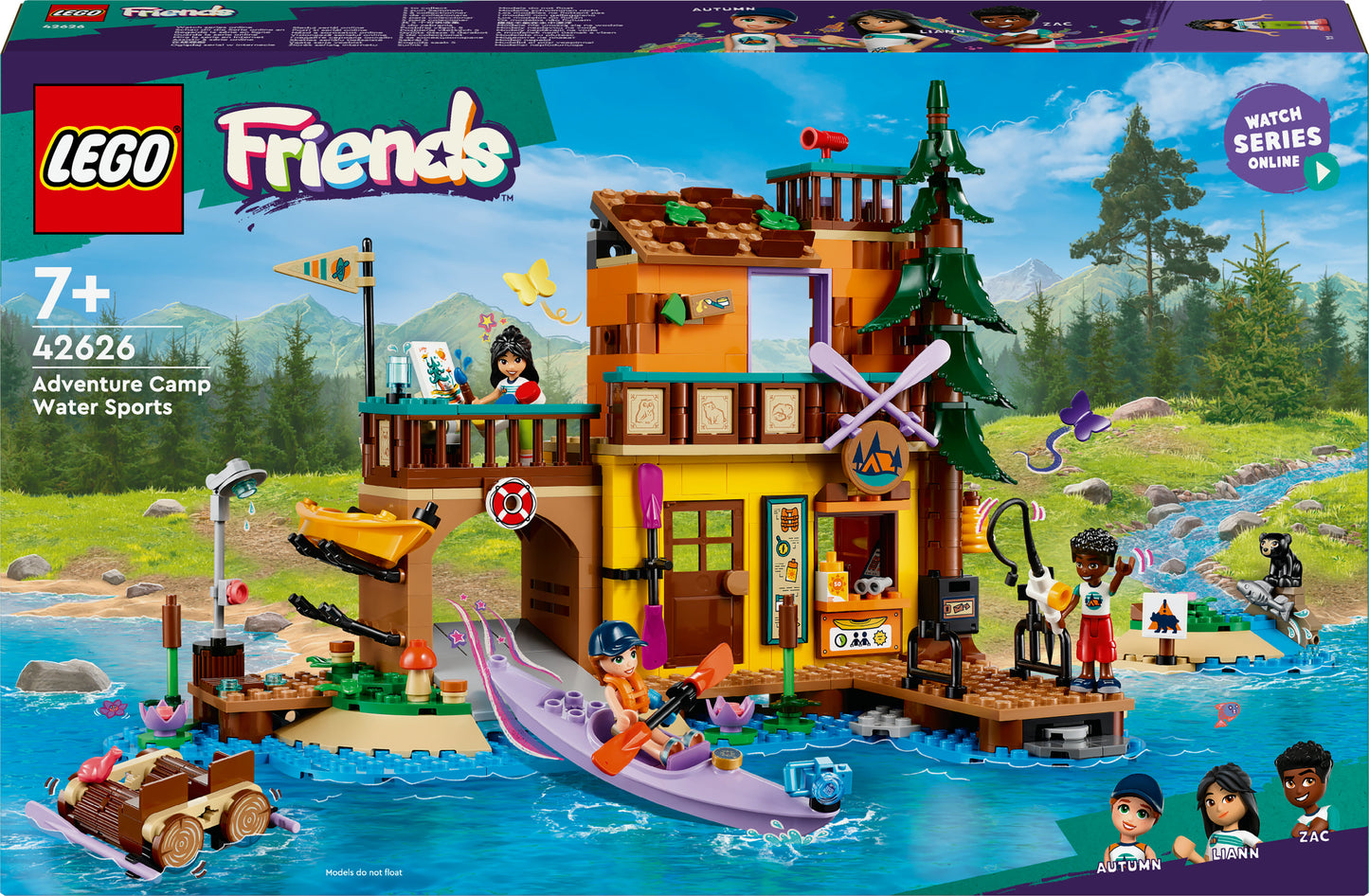 Lego Friends - Campo Avventura: Sport acquatici 42626