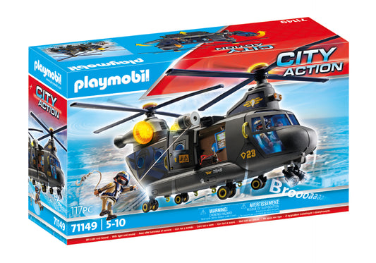 Playmobil - Unità Speciale Elicottero 71149