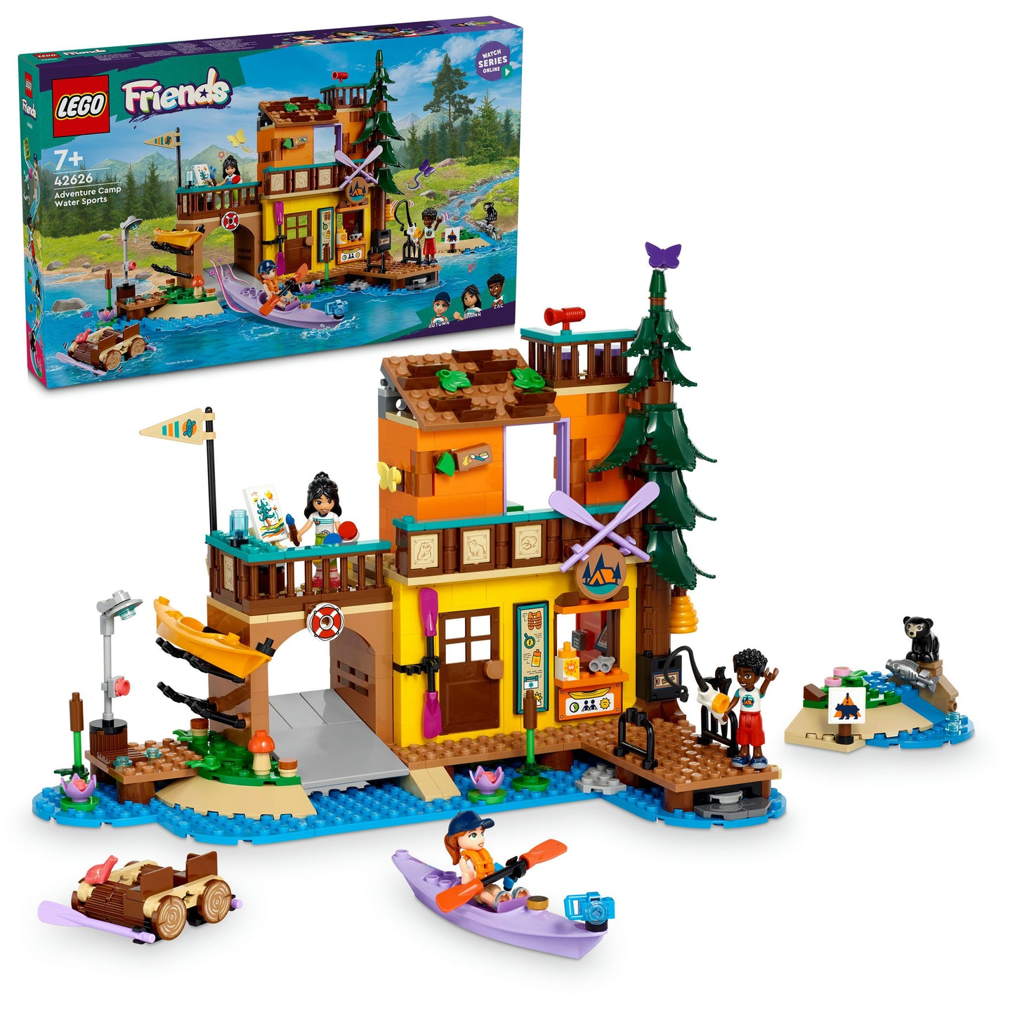 Lego Friends - Campo Avventura: Sport acquatici 42626