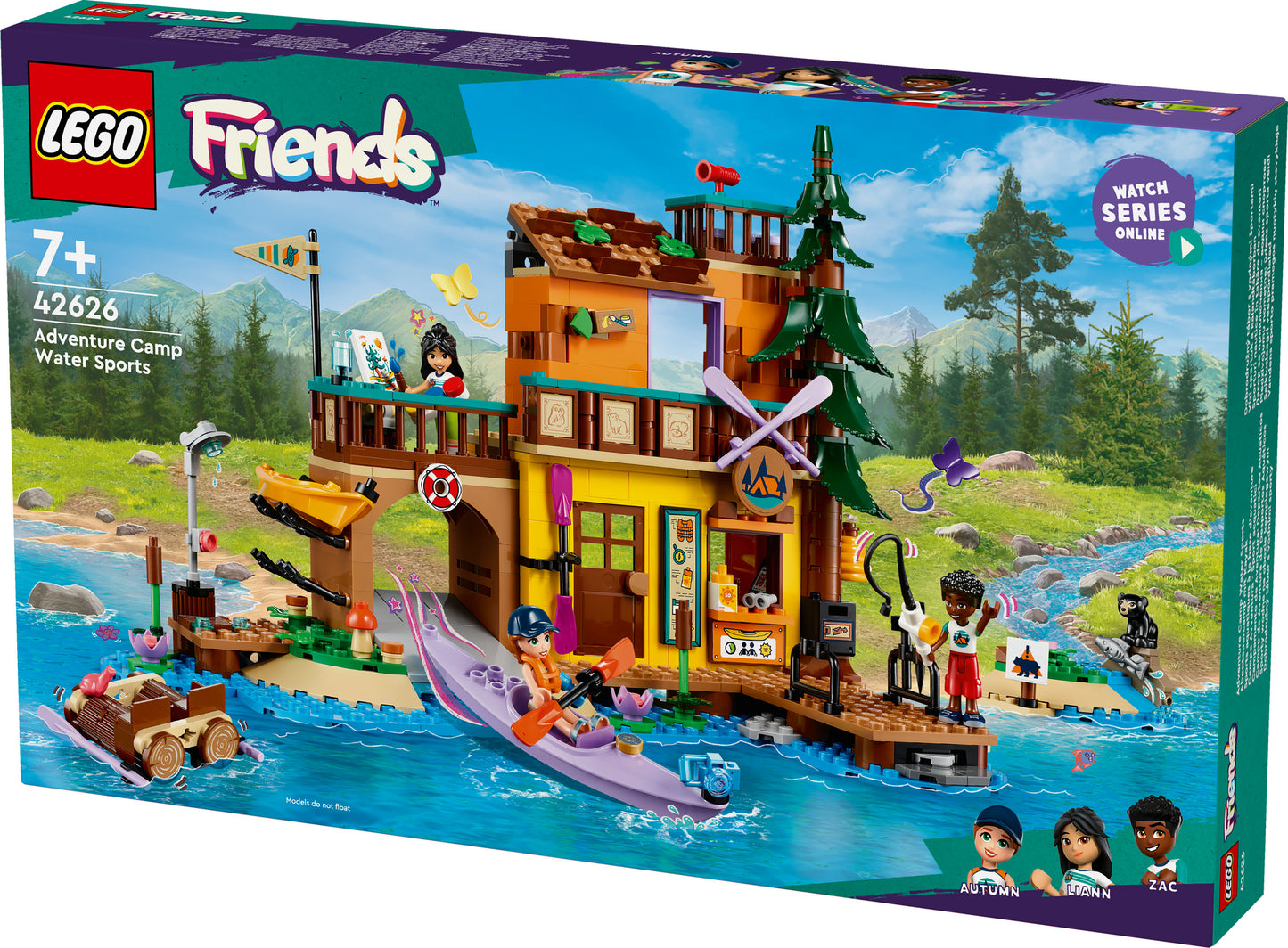 Lego Friends - Campo Avventura: Sport acquatici 42626