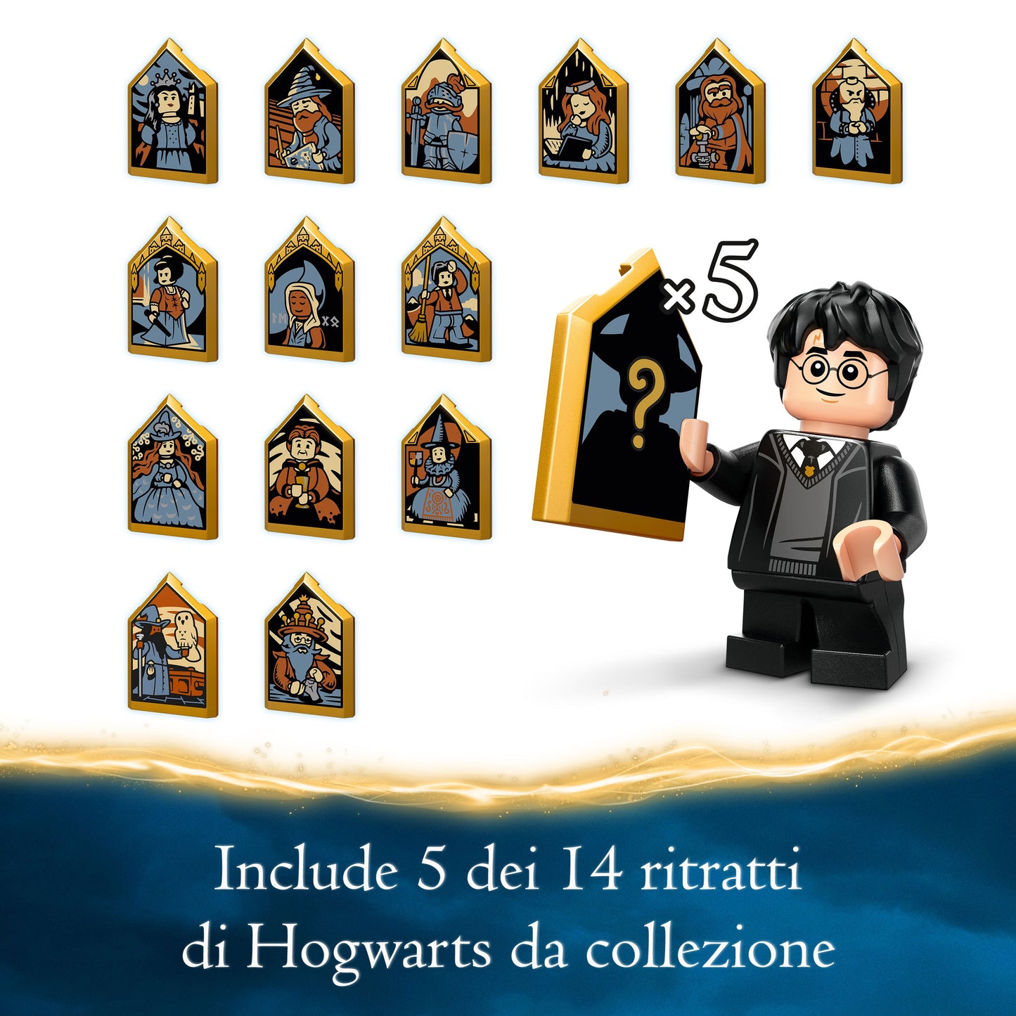 Lego - Castello di Hogwarts: Sala Grande 76435