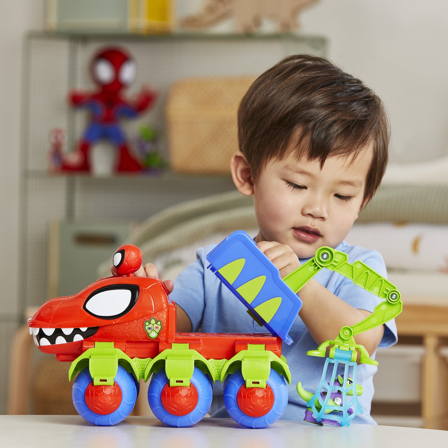 Hasbro - Spidey Veicolo Dino Webs F94805L00