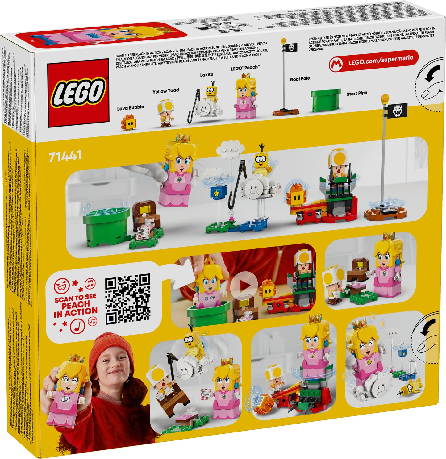 Lego - Avventure di Lego Peach Interattiva 71441