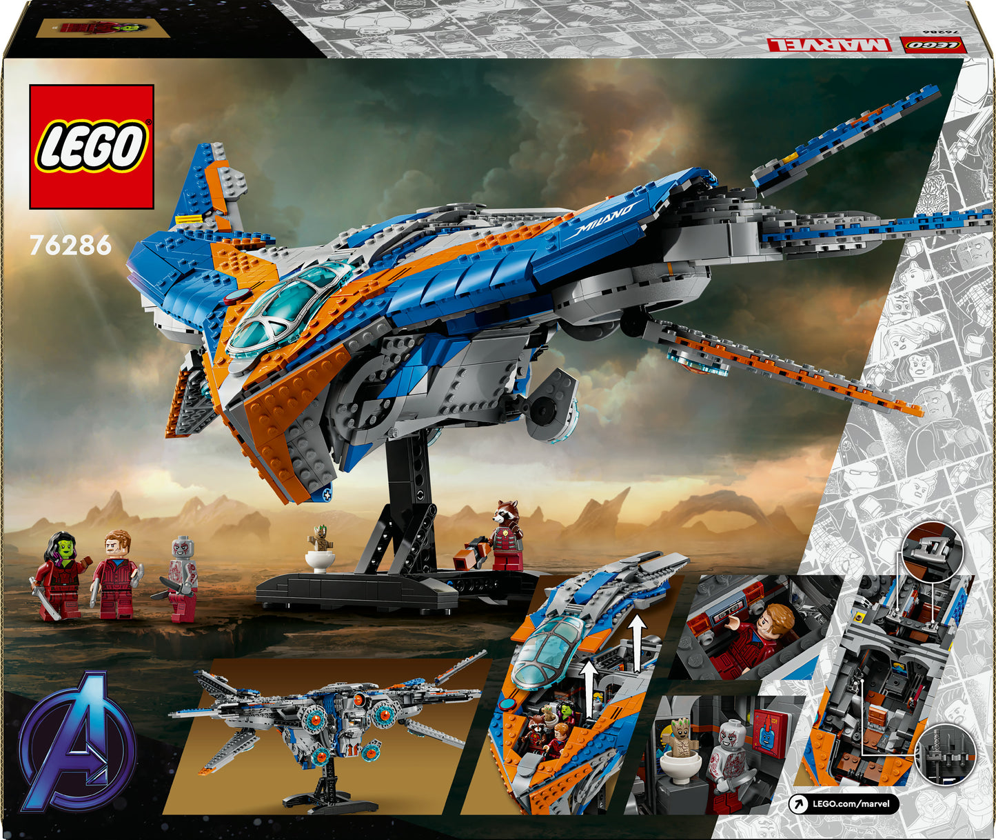 Lego - Guardiani della Galassia: Milano 76286