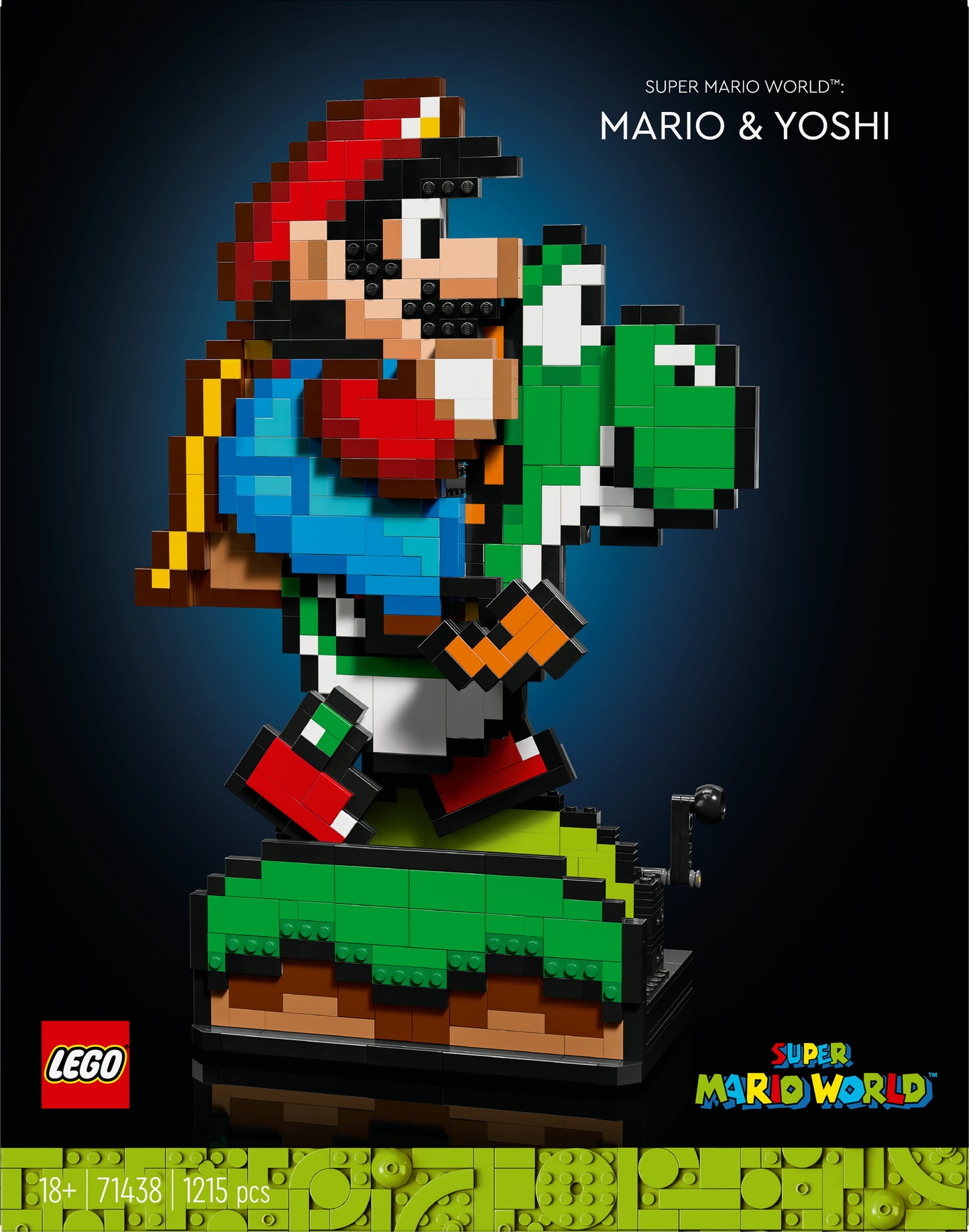 Lego - Super Mario World Mario e Yoshi 71438