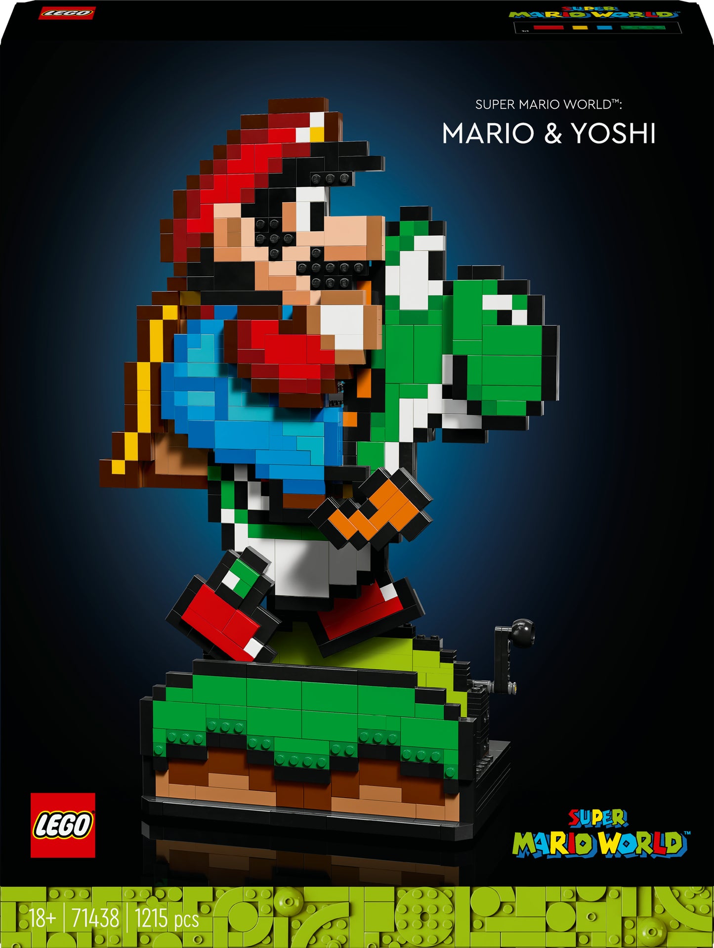 Lego - Super Mario World Mario e Yoshi 71438