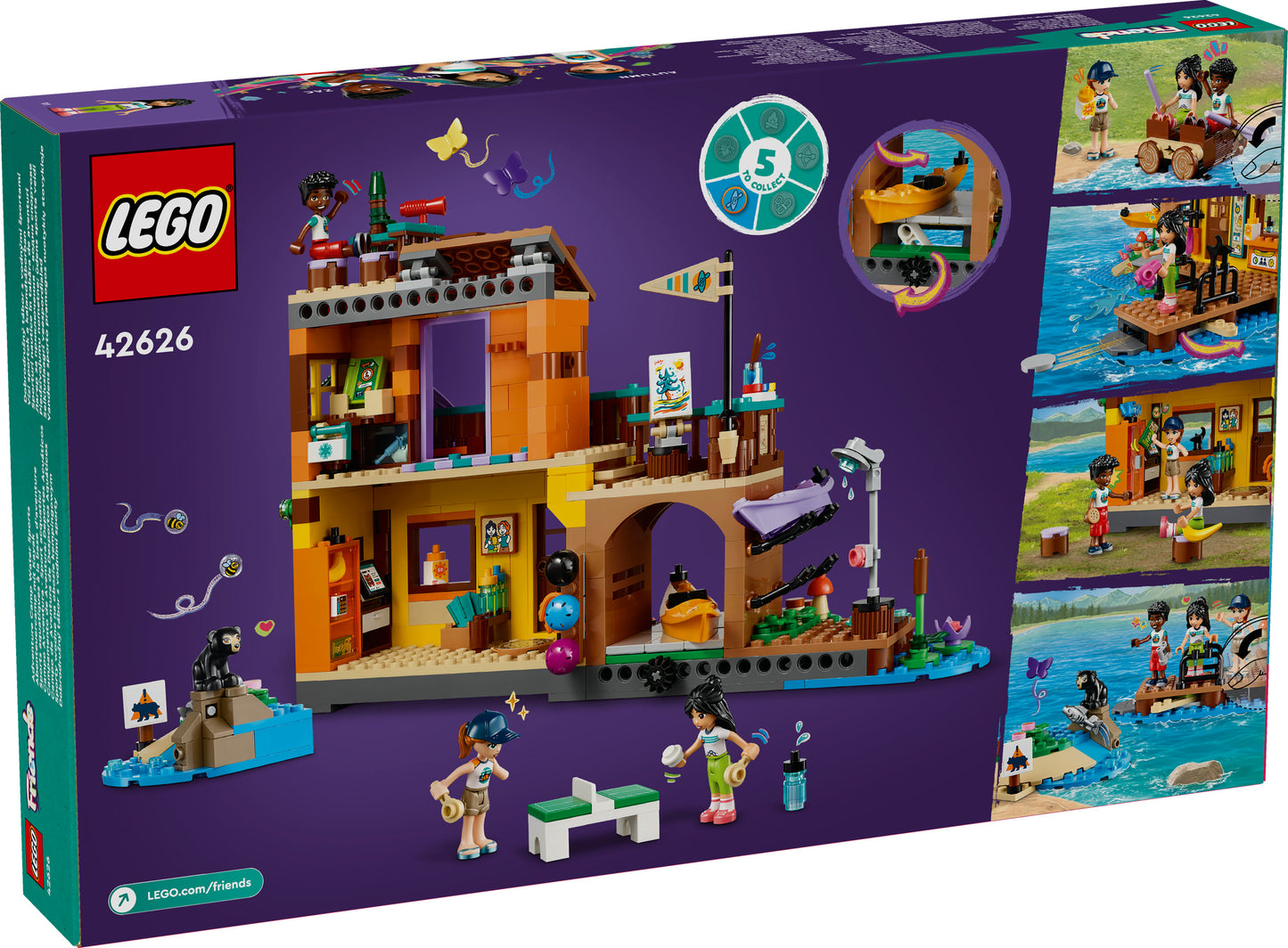 Lego Friends - Campo Avventura: Sport acquatici 42626