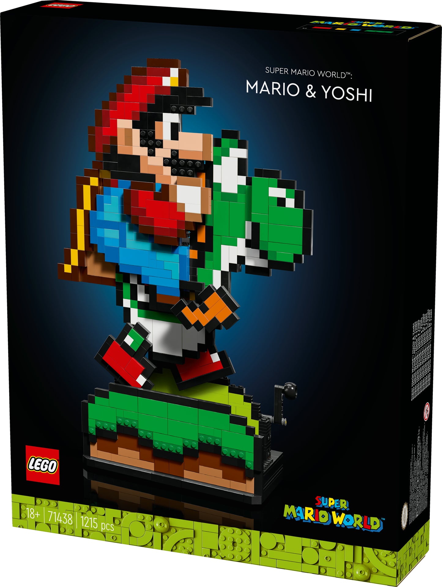 Lego - Super Mario World Mario e Yoshi 71438