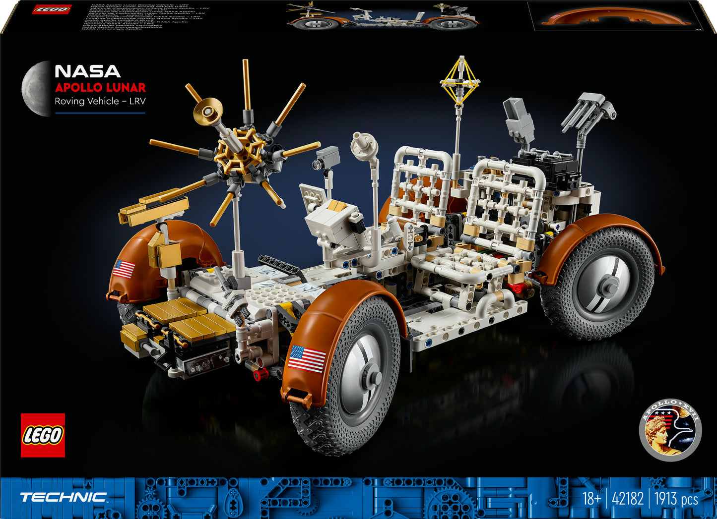 Lego - Rover lunare NASA Apollo 42182