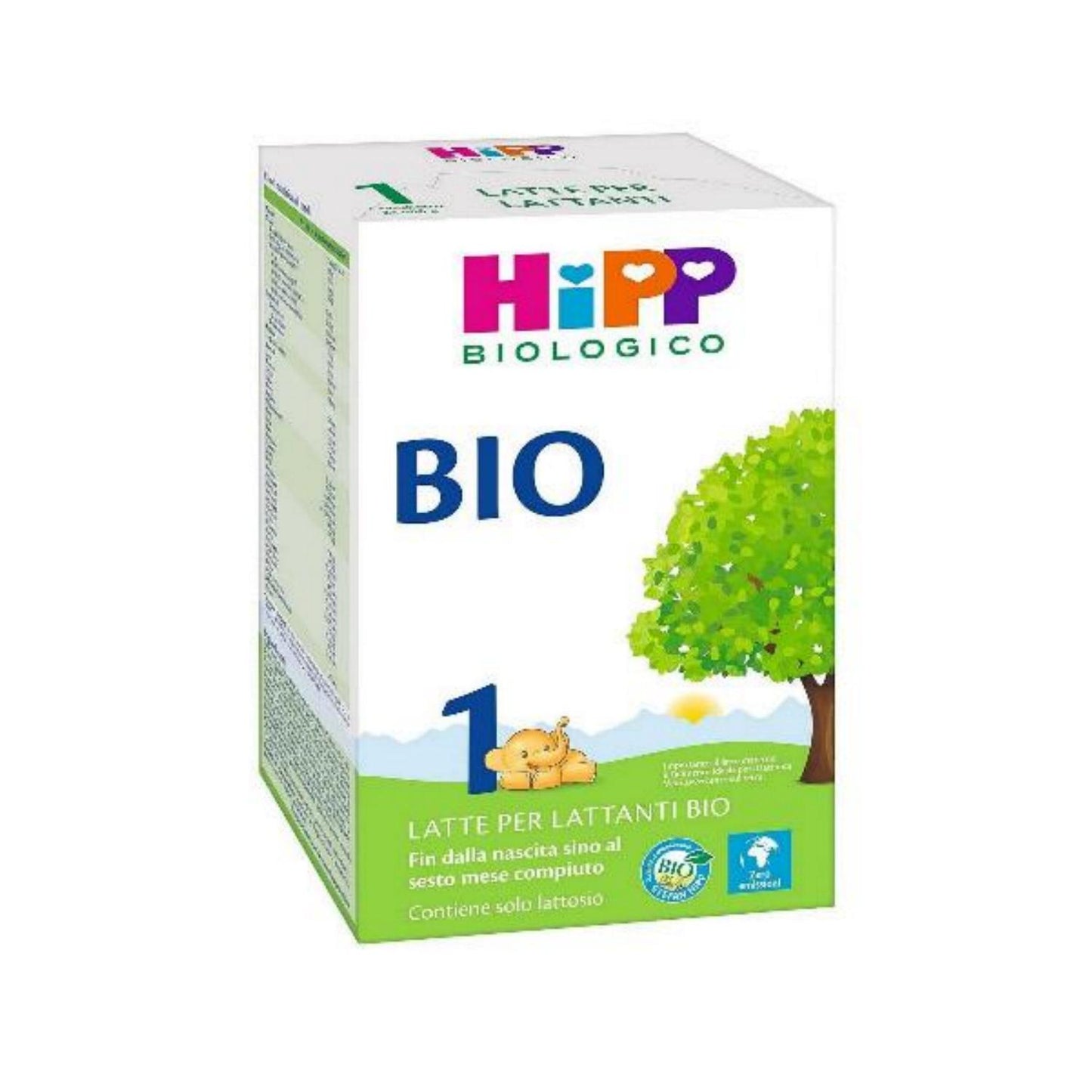 Hipp - Latte In Polvere Bio 1: Confezione 600 gr