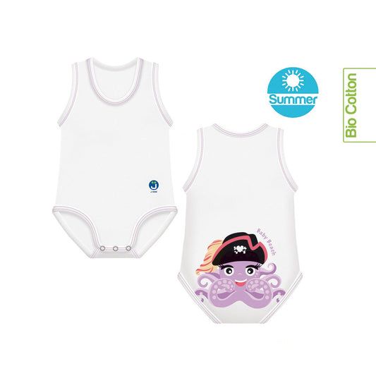 J BIMBI - BODY 0-36M BIO COTTON SUMMER BEACH POLIPETTA