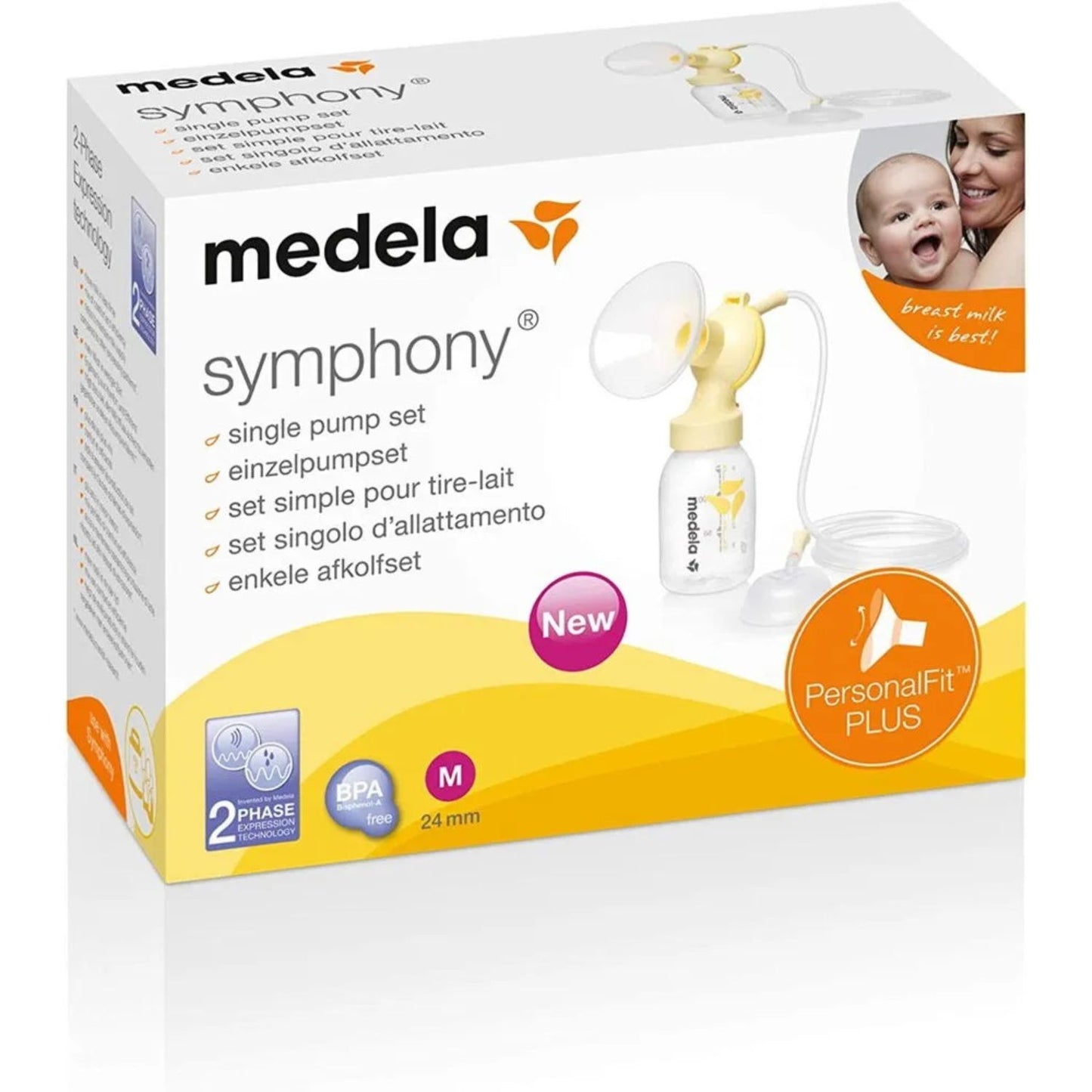 Medela - Symphony Single Set With Personalfit Plus (24mm)