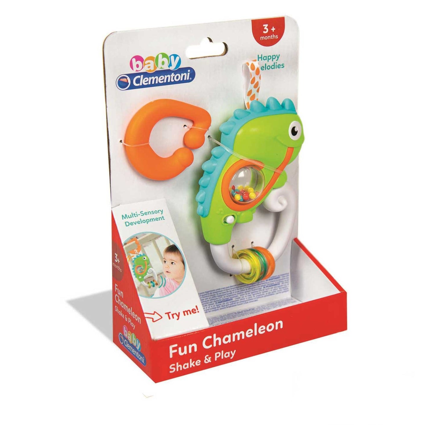 Clementoni - Interactive Rattle - Chameleon 17332