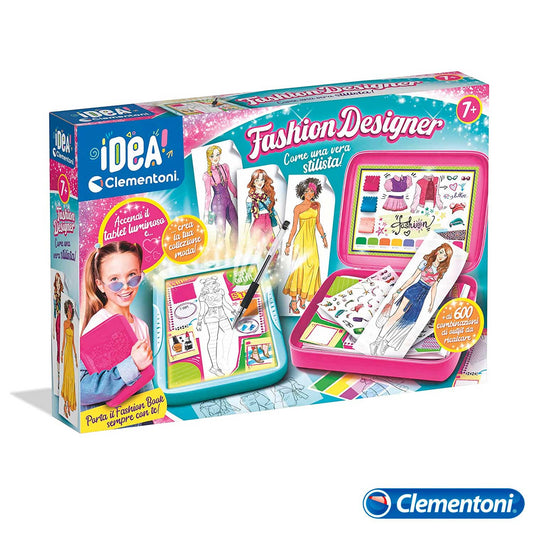 Clementoni - Idea Fahion Designer Kit di moda 18715