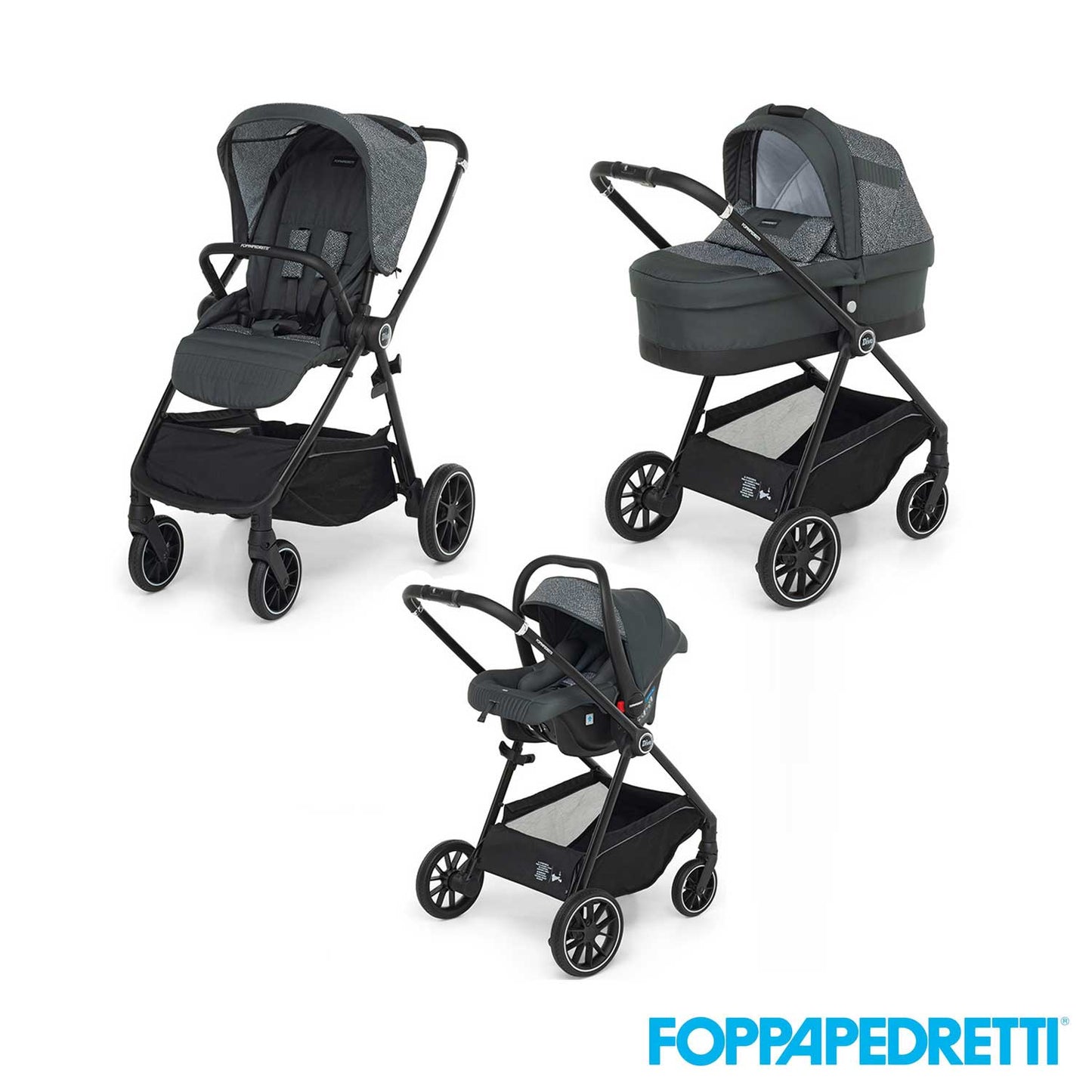 Foppapedretti - Trio Divo + Comfort Bag