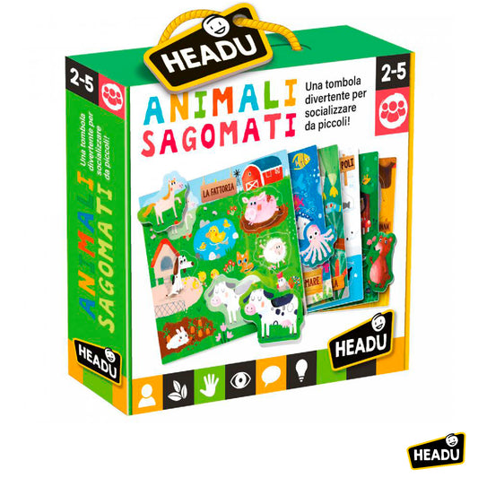 Headu - Gli Animali Sagomati Montessori IT21932