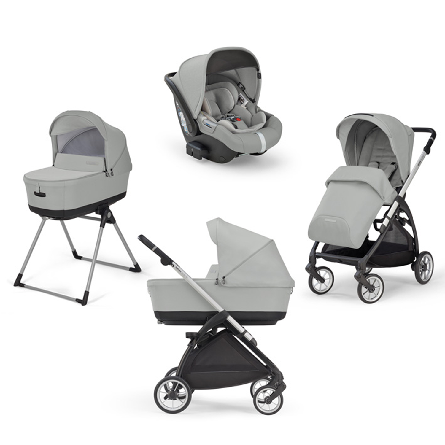 Inglesina - Trio Electa + Seggiolino Auto Darwin Recline I-Size – Iperbimbo