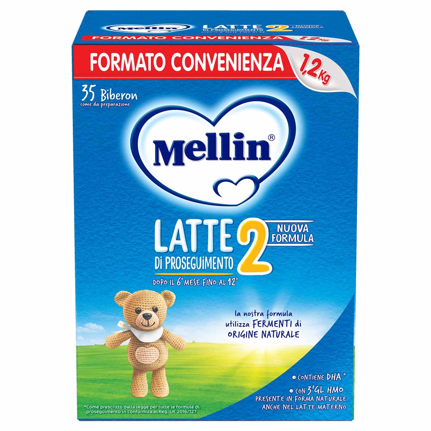 Mellin Latte 2 1200gr