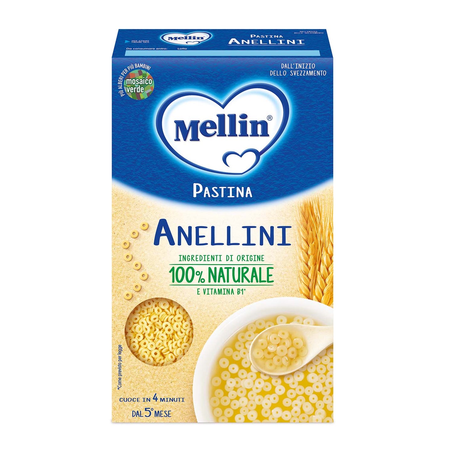 Mellin - Pastina: Confezione 320 gr