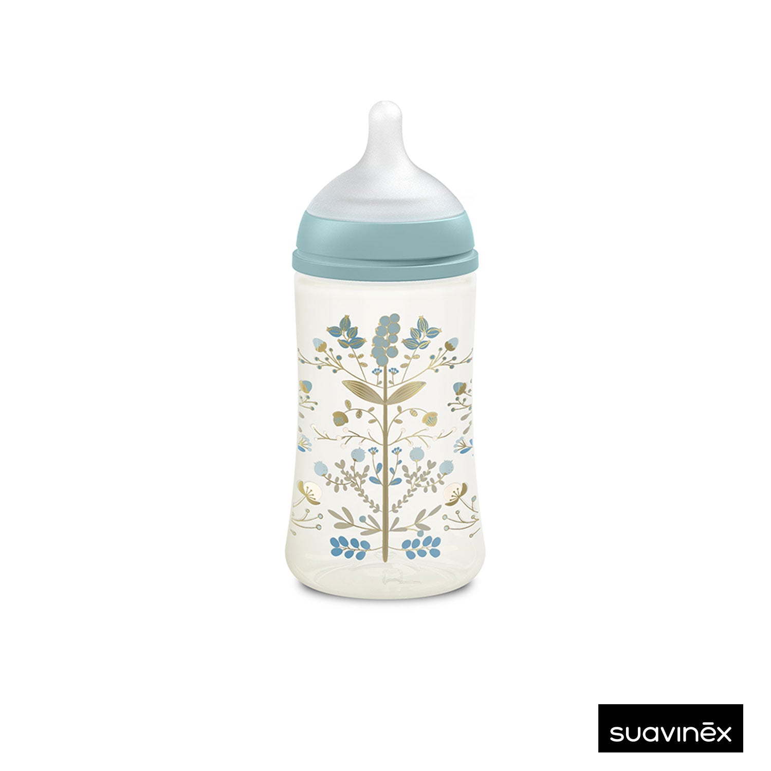 Suavinex breastfeeding bottle Zero.Zero 270ml medium flow
