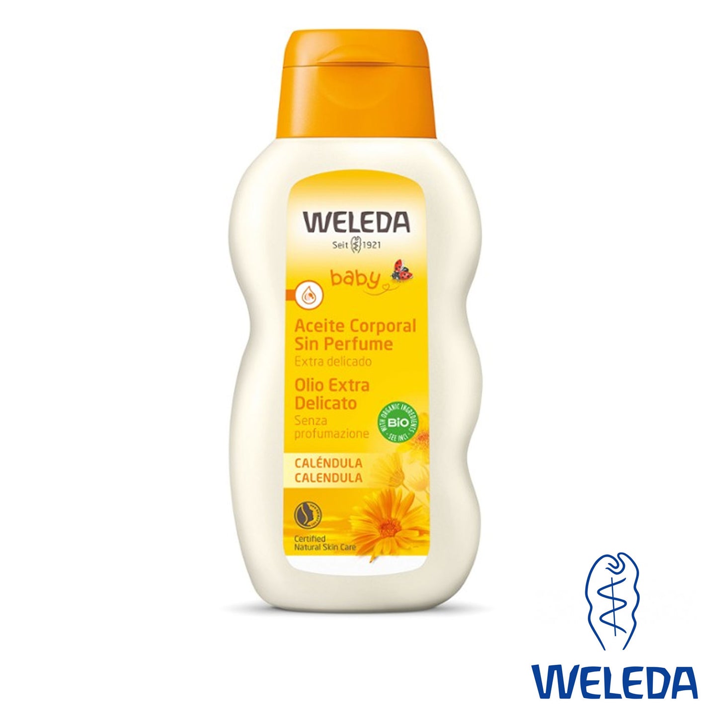 Weleda - Baby Olio Extra Delicato alla Calendula - senza profumazione