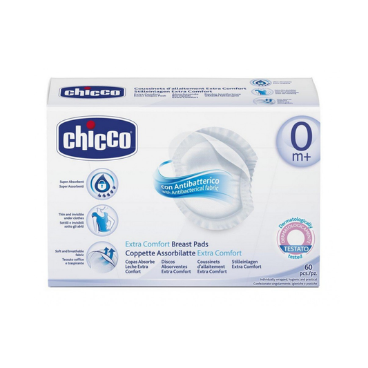 Chicco - Dischetti Proteggiseno Antibatterici Assorbilatte 60 pz