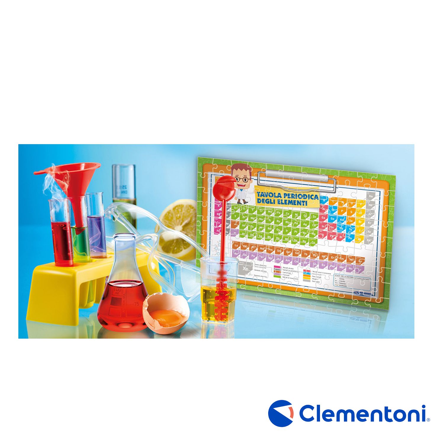 My first best sale chemistry set clementoni